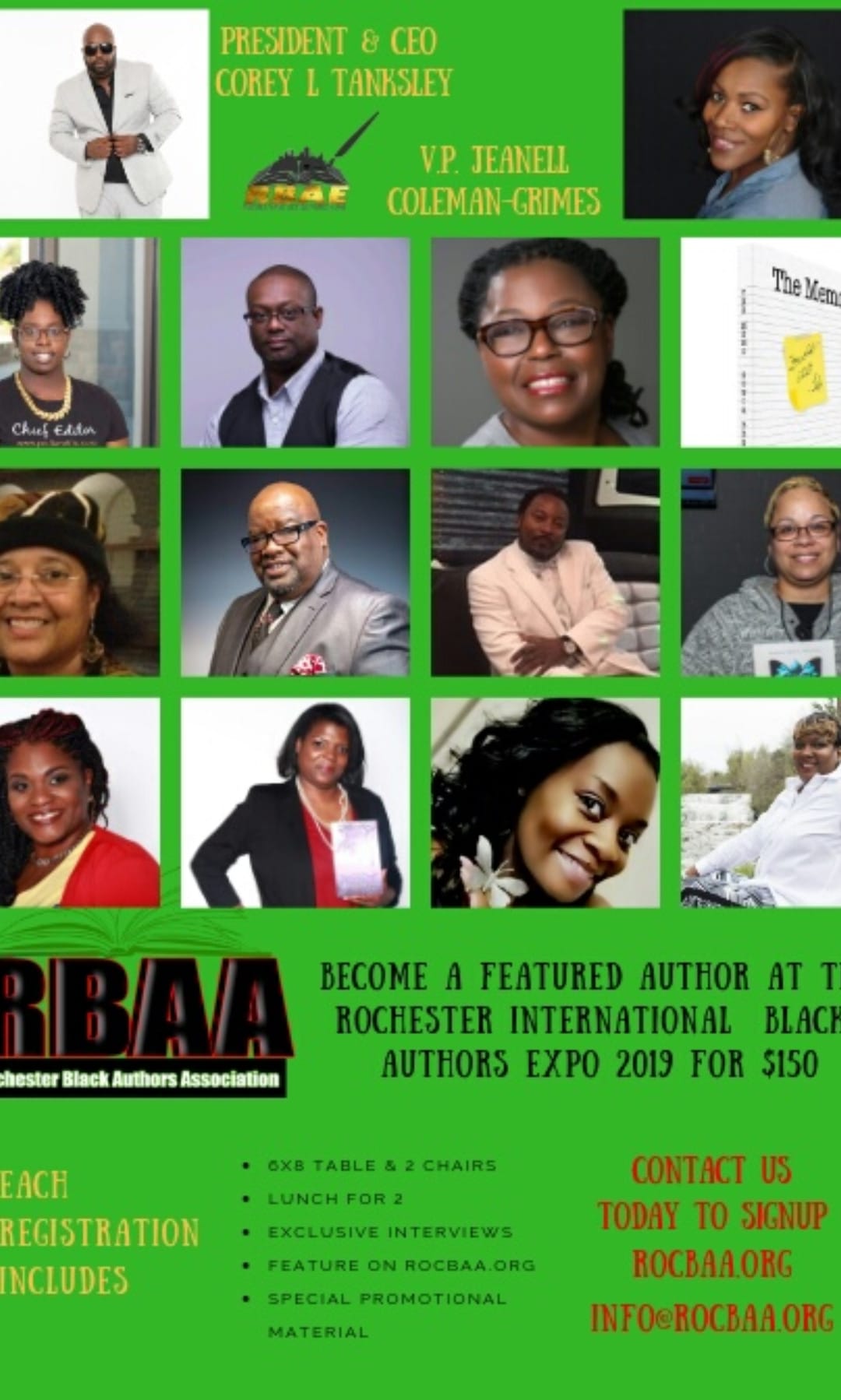 The 5th Annual Rochester Black Authors Expo 2019