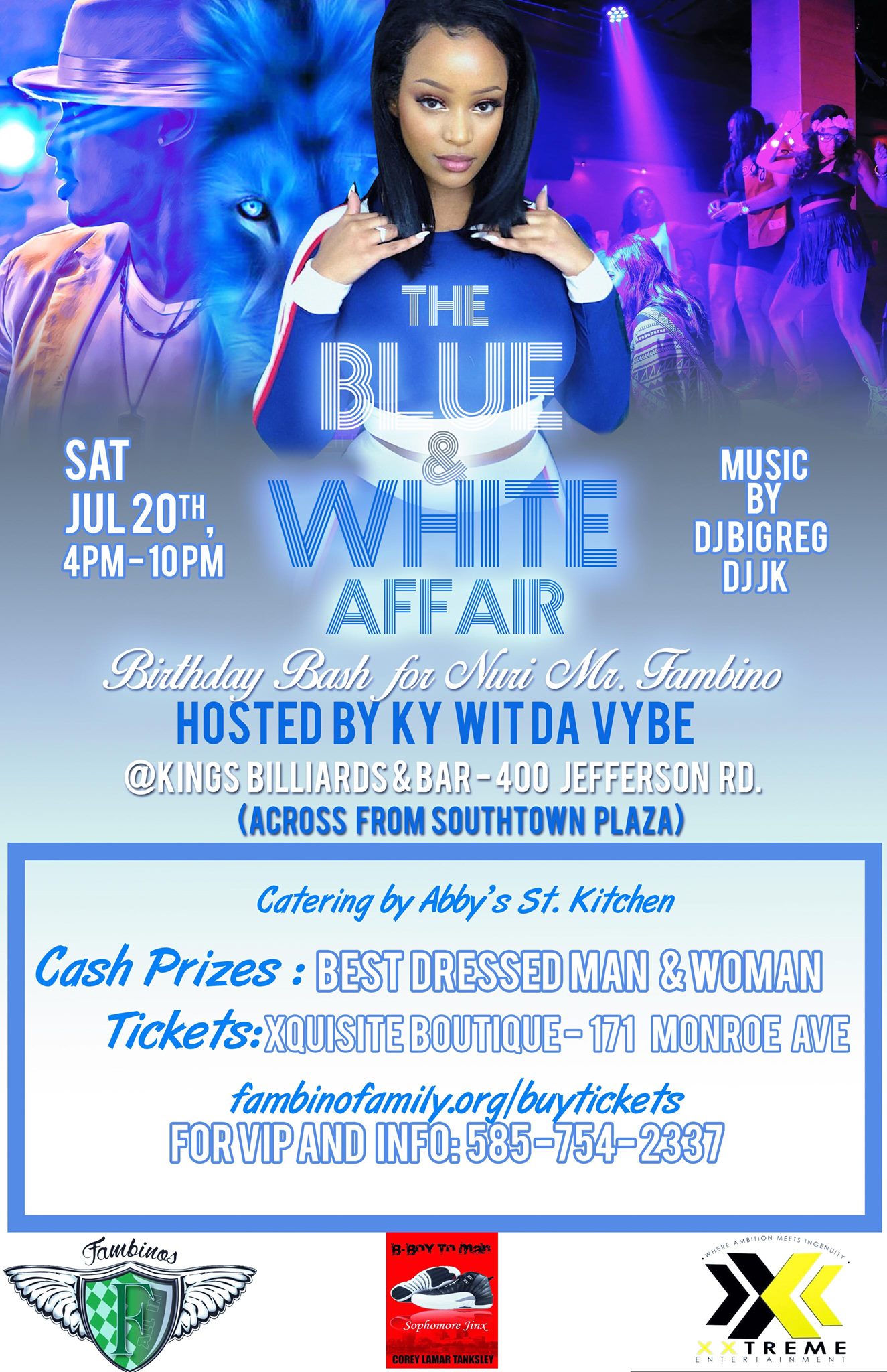 The Blue & White Day Party Affair