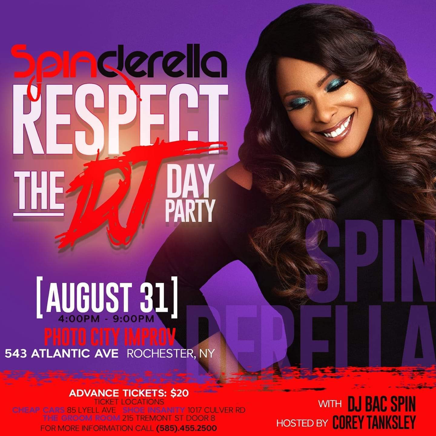 Respect The DJ! Spinderella