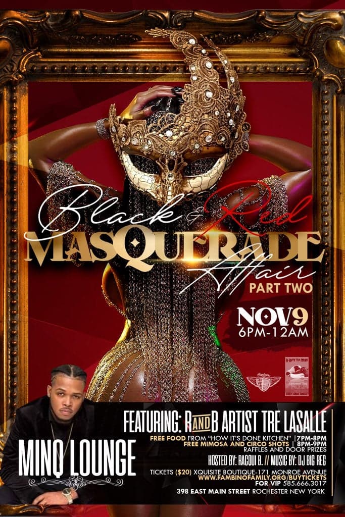 Black and Red Masquerade Affair Part 2!