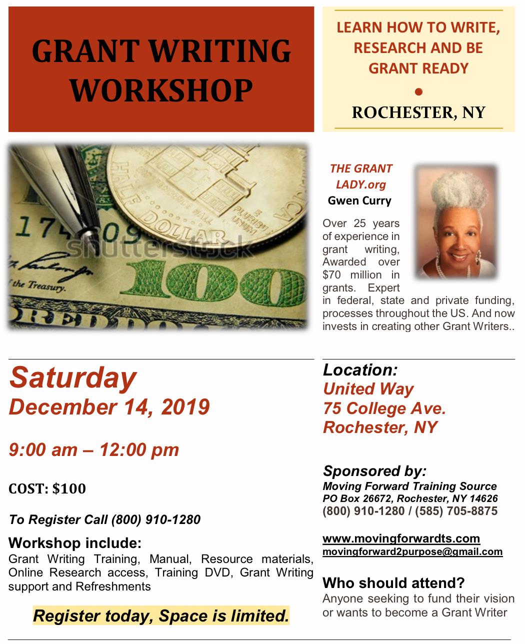 Grant Writing Workshop