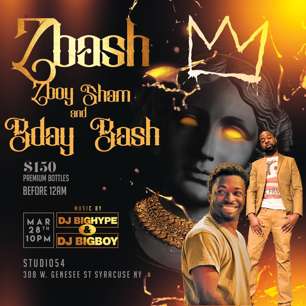 Zbash Zboy and Sham Bday Bash