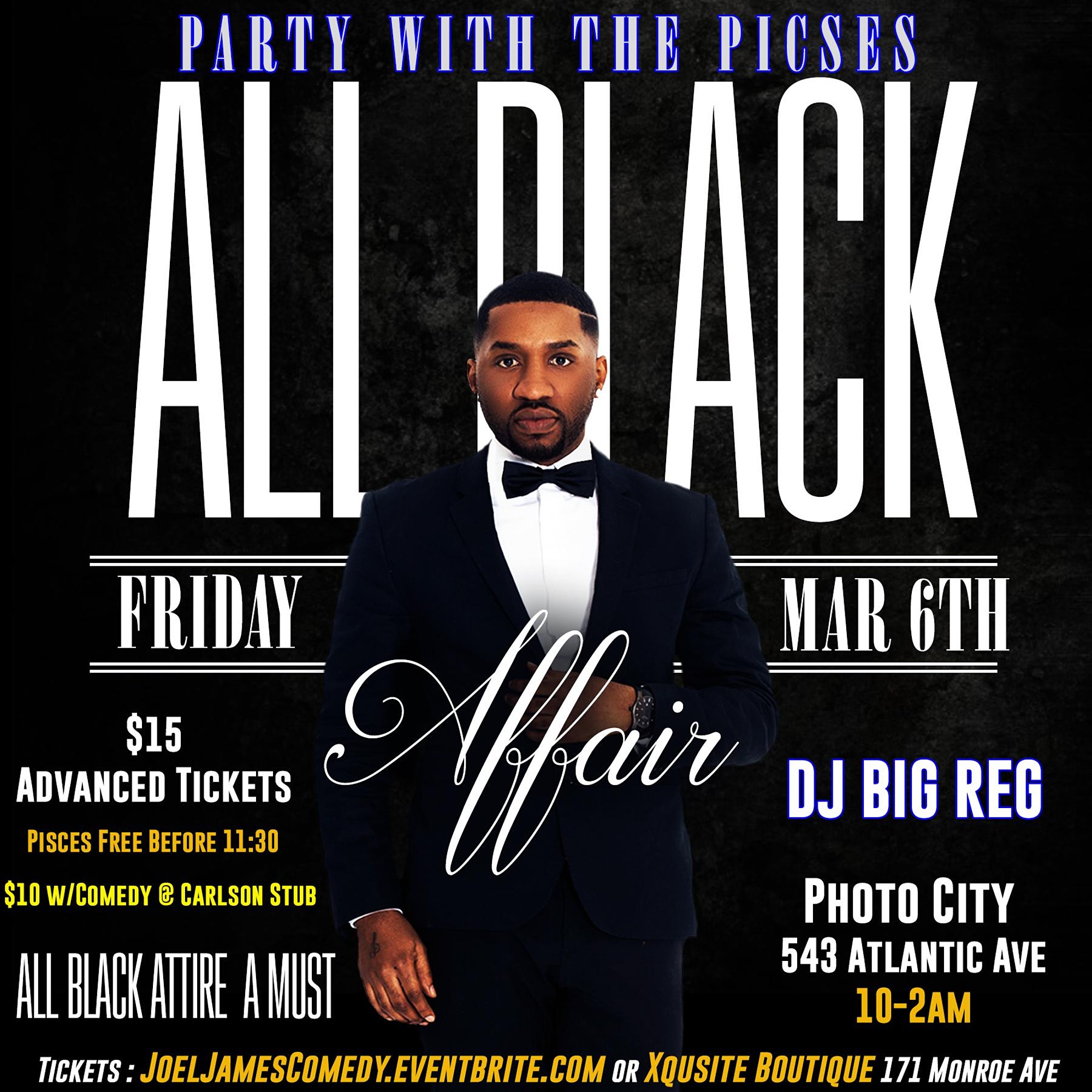 All Black Affair- Party With The Pisces