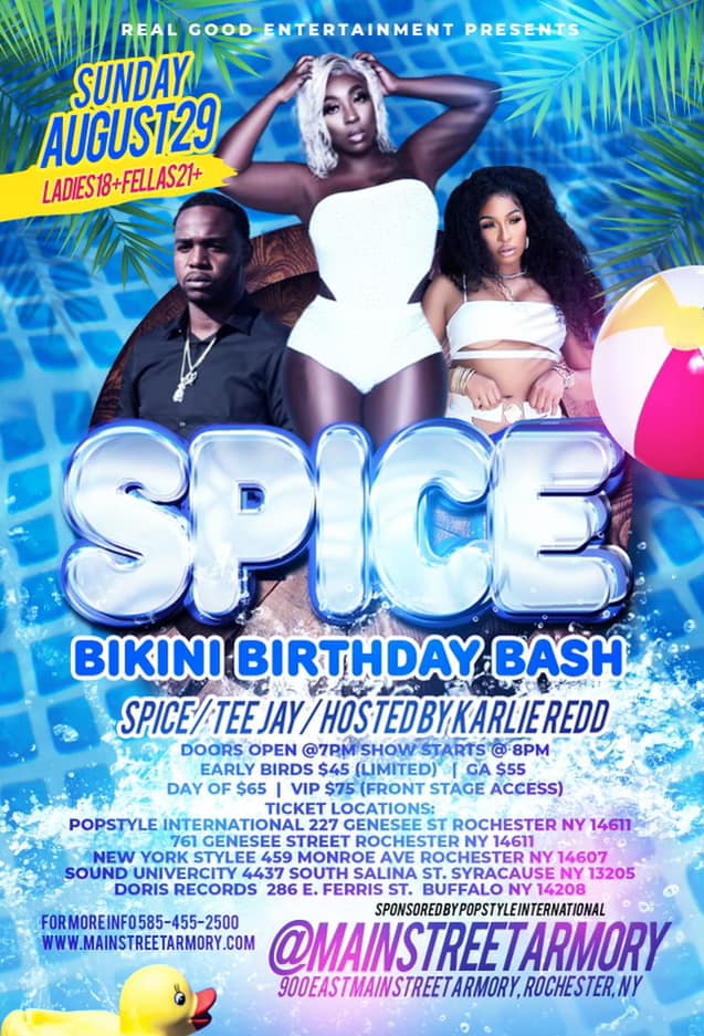 SPICE  Birthday Bikini  Bash